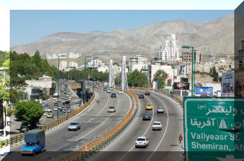 Valiasr Chamran bridge, Tehran