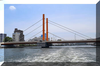 Shin-Ohashi Bridge, Tokyo, Japan