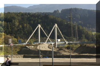 Hall in Tirol A12 bridge, Austria