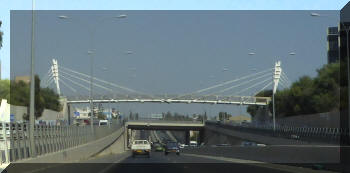 Pedestrian bridge, Limassol, Cyprus