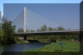 Motorway bridge in Antosovie, Czechia