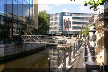 Footbridge in Aarhus, Denmark