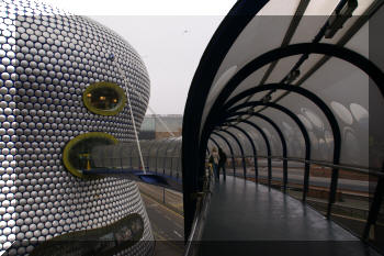 Footbridge at Bullring, Burmingham, England