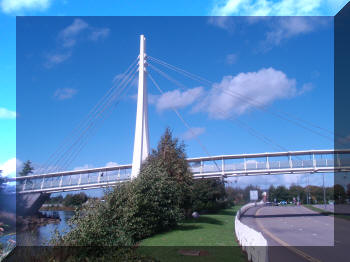 Abbey Wood footbridge, Filton, Bristol