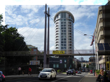 Marriott Footbridge at Castle Park, Bristol, England