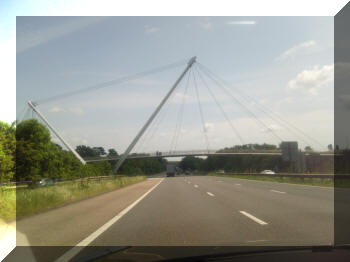Eureka Skyway Footbridge, Ashford, Kent