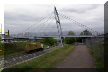 Hamilton Way Footbridge, Leicester