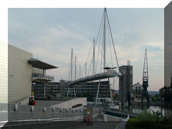 Royal Victoria Dock Footbridge, London Docklands