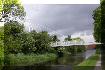 Long Eaton School Footbridge, Long Eaton, Derbyshire