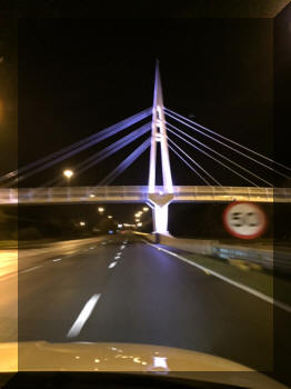 Footbridge close to Liverpool