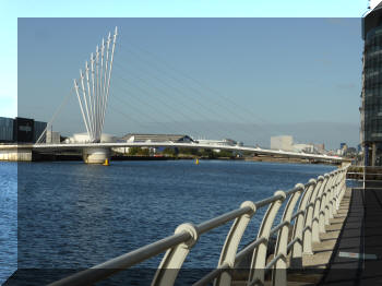 MediaCityUK Footbridge, Salford, Manchester