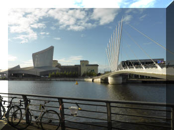 MediaCityUK Footbridge, Salford, Manchester