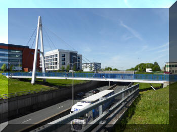 Footbridge in Sandwell, England