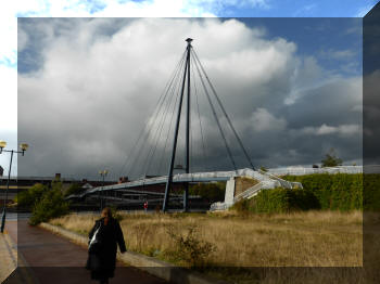 Millennium footbridge, Stockton-on-Tees 