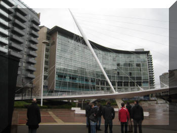 Trinity Bridge, Manchester, England