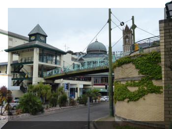 Footbridge across Cary Parade, Torquay