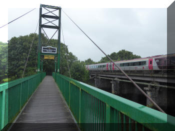 Pedestrian bridge, Totnes