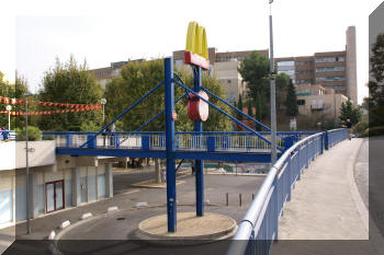 Footbridge, Aubagne, France