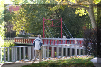 Footbridge, Givors, France