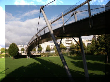 Parc de Reuilly footbridge, Paris