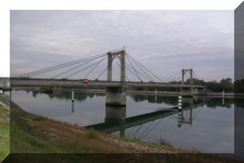 Albert Caquot Bridge, Pierlatte, France