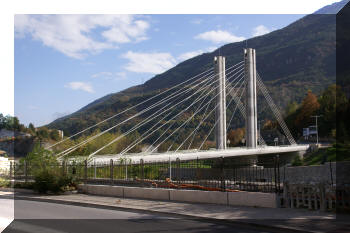Bridge across River Var, Puget-Thénier, France