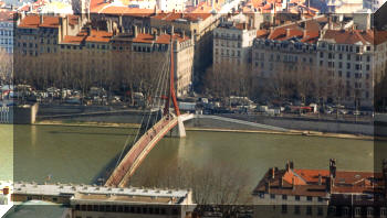 Passerelle Palais de Justice, Lyon