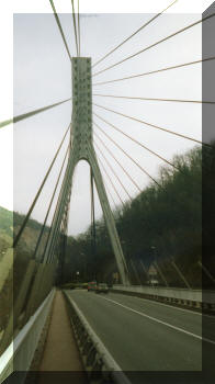 Pont de la Bicentenère de la Revolution, Unieux, France