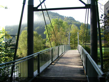 Footbridge, Beuron, Germany