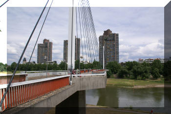 Neckarsteg, Mannheim, Germany