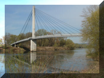 Charbonnière-les-Bains-Brücke, Bad Abbach, Germany