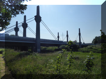 Road bridge in Bad Oeynhausen, Germany