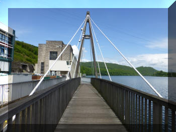 Pedestrian bridge at Herdecke, Germany