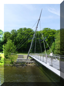 Footbridge, Leichlingen, Germany