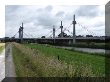 Road bridge in Löhne, Germany