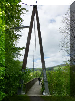 Unter der Helle Bridge, Meschede, Germany