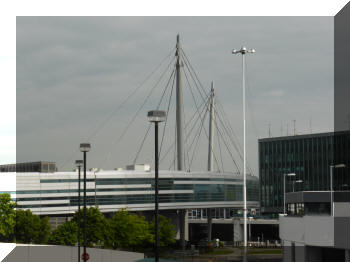 Dublin Airport footbridge