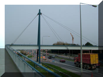 Footbridge in Rathcoole, Ireland