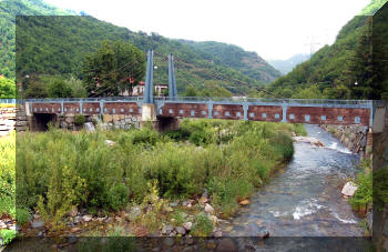 Bridge in Frazione di Barchi, Garessio, Italy