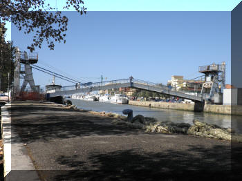 Bridge in Fiumicino (RM), Italy