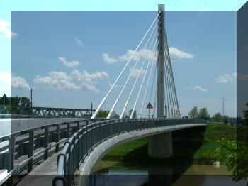 Road bridge in Meduna di Livenza, Italy