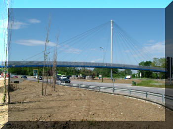 San Giuliano footbridge, Mestre, Italy