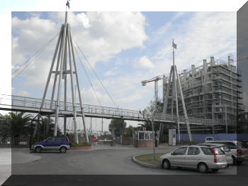 Footbridge at Rimini Marina