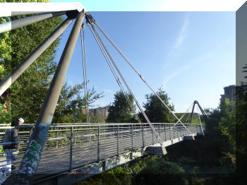 Dora Riparia footbridge, Torino, Italy