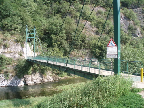 Passerella pedonale, Brno (BS), Italy