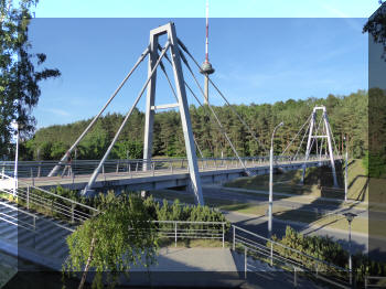 Footbridge, Vilnius, Lithuania