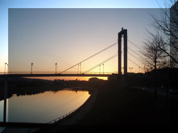 Footbridge in Kaunas, Lithuania