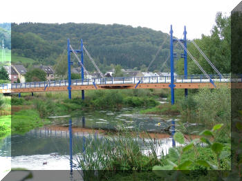 Bereldange footbridge, Luxembourg
