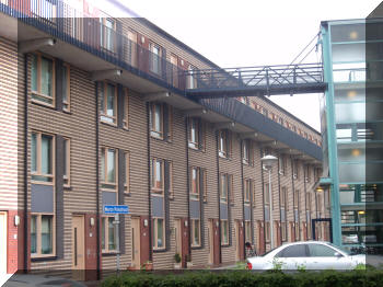 Footbridges to student housing, Amersfoort, Netherlands