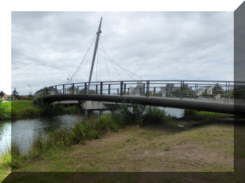 Lagunesingel fietsbrug, Beuningen